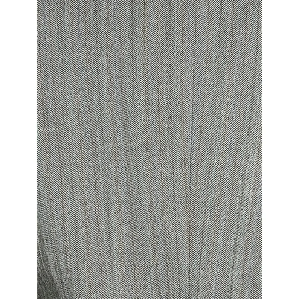 blazer herringbone striped  Vintage 1980s gray blue brown